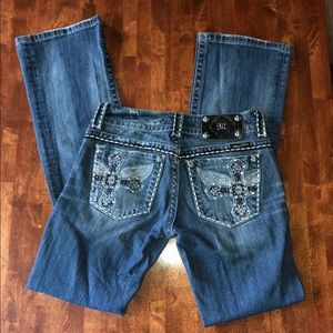 Miss Me Jeans Size 26 Boot Cut JP5142